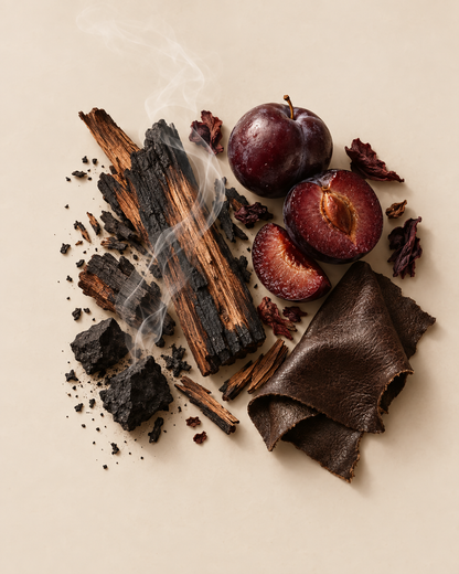 Scorpio scent notes: smoke, cedar, leather