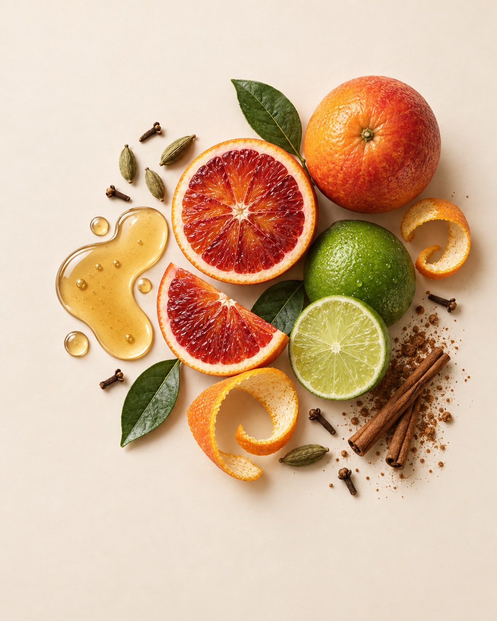Aries scent notes: blood orange, green lime, warm agave